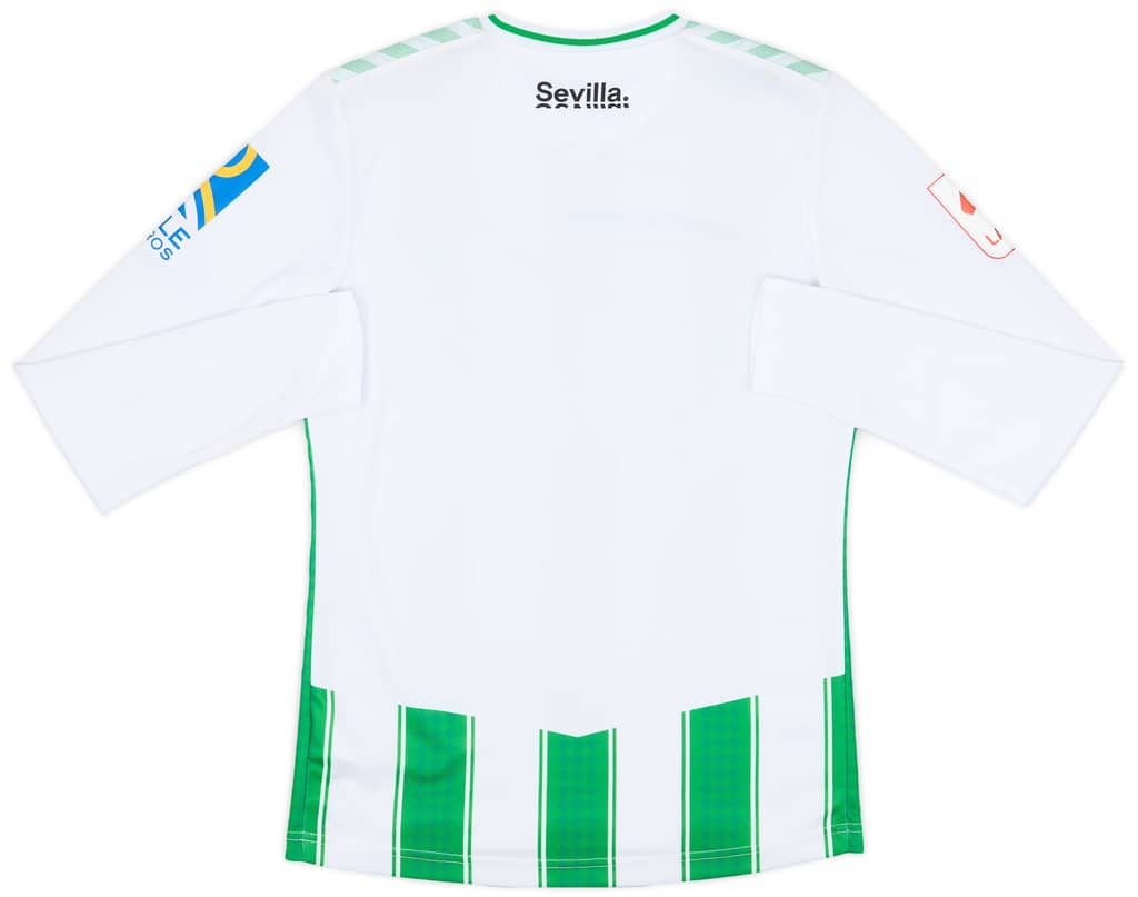 2023-24 Real Betis Home L/S Shirt - 9/10 - (XS)