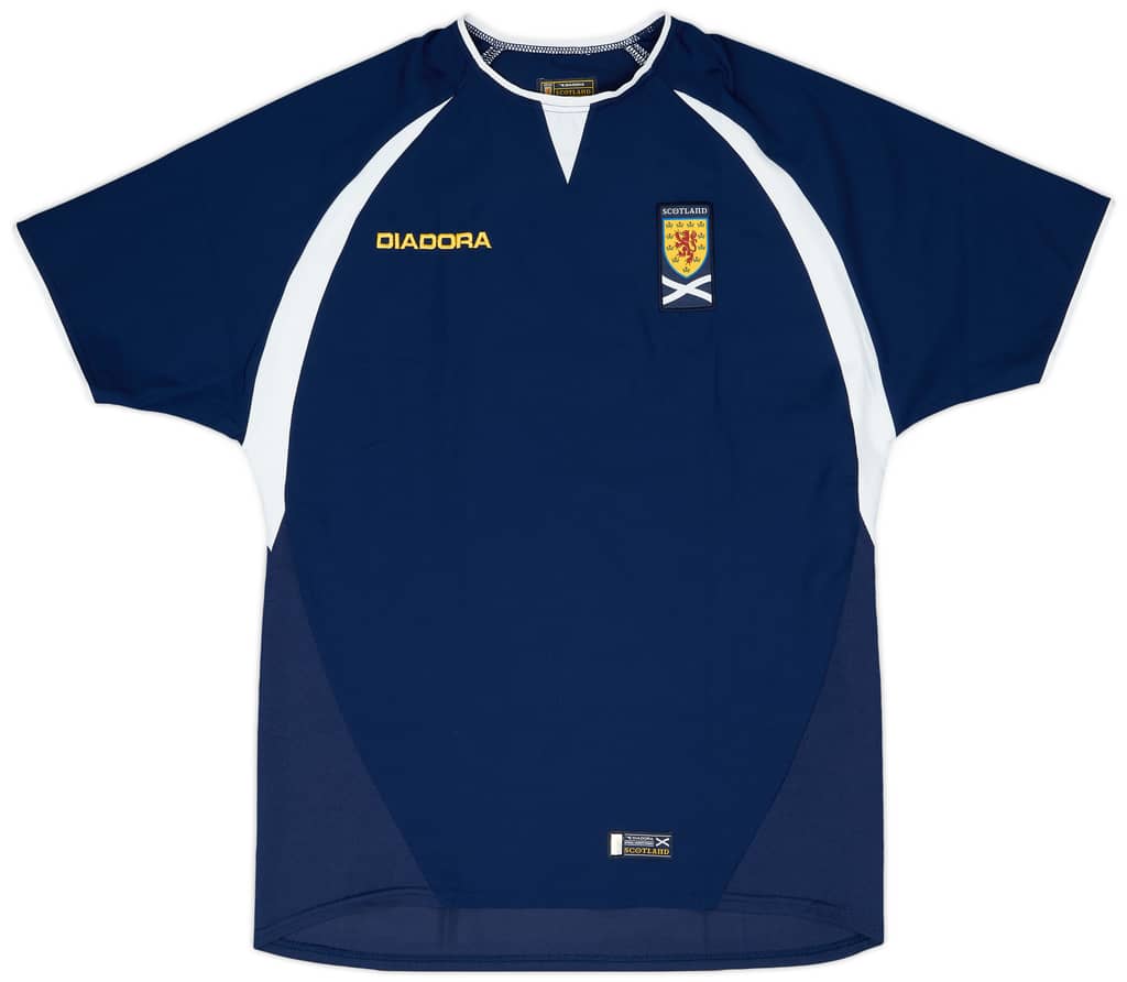2003-05 Scotland Home Shirt - 8/10 - (S)