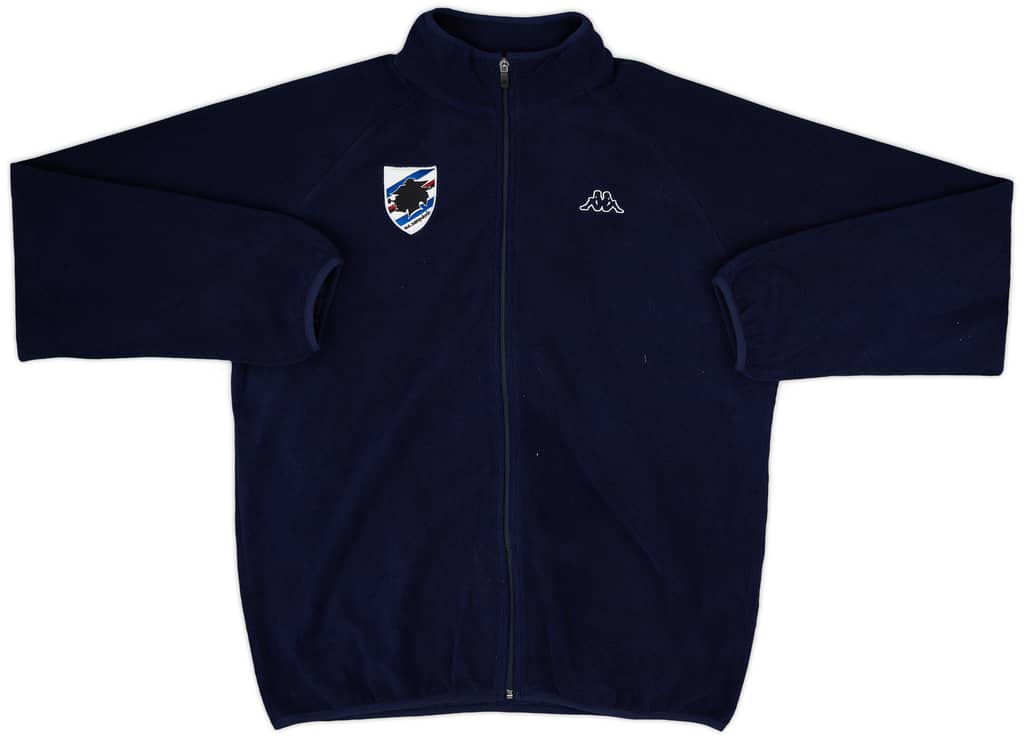 2006-07 Sampdoria Kappa Fleece Top - 9/10 - (XXL)