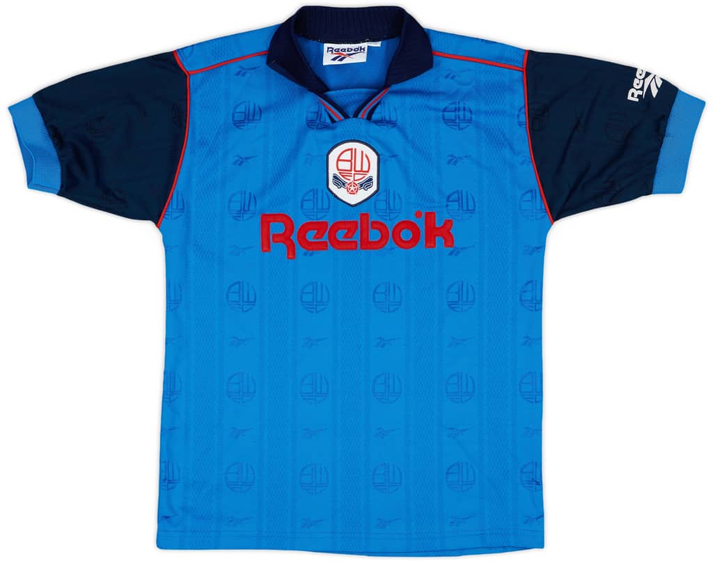 1995-97 Bolton Away Shirt - 8/10 - (M.Boys)