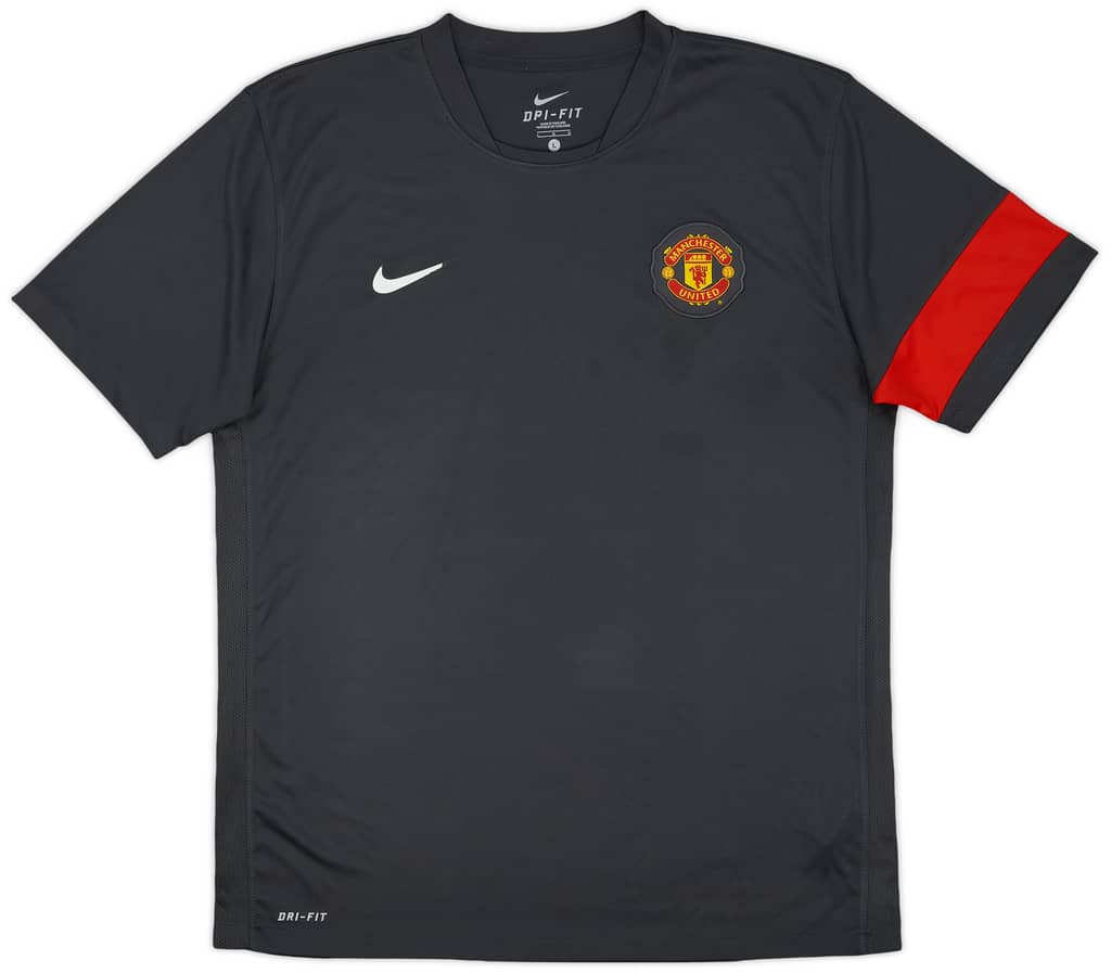 2010-11 Manchester United Nike Training Shirt - 5/10 - (L)