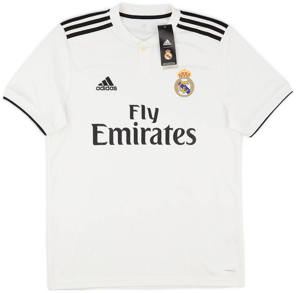 2018-19 Real Madrid Home Shirt (M)