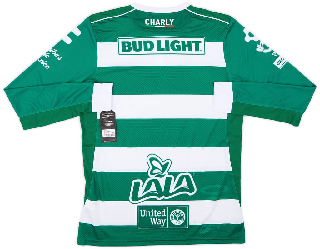 2018-19 Santos Laguna Home L/S Shirt (M)