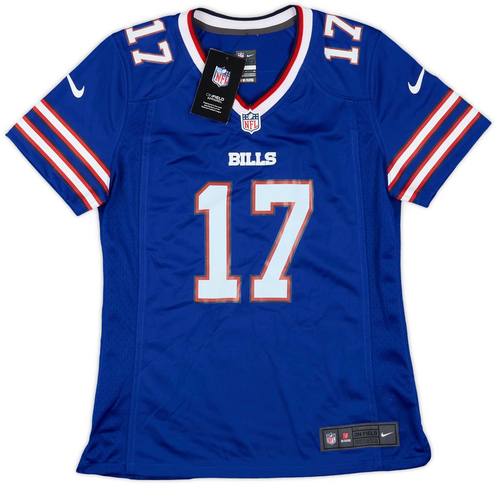 2018-24 Buffalo Bills Allen #17 Nike Game Home Womens Jersey (S)