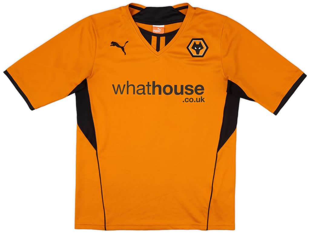 2013-14 Wolves Home Shirt - 8/10 - (M)