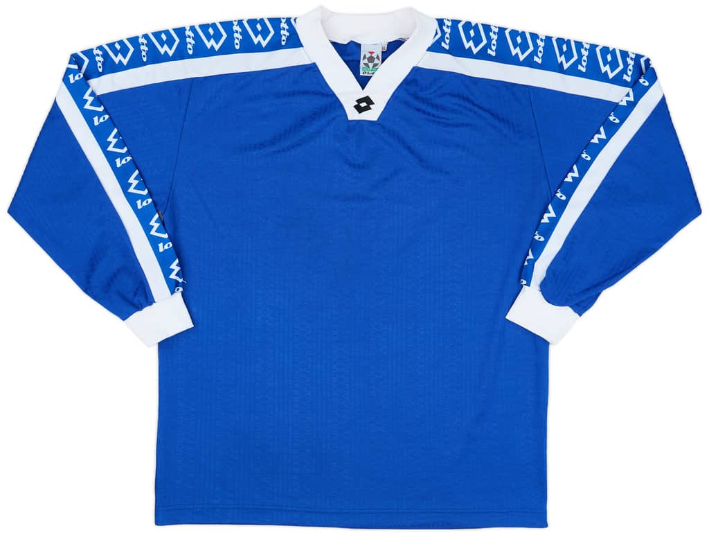 1990s Lotto Template L/S Shirt - 9/10 - (XL)