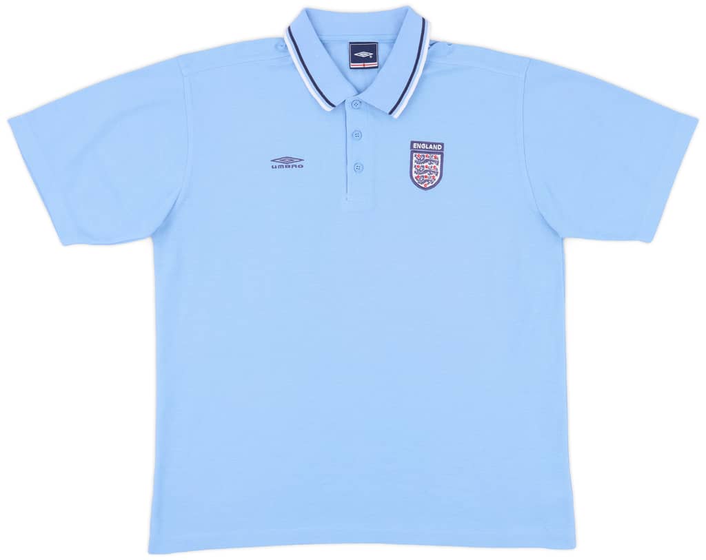 2002-03 England Umbro Polo Shirt - 7/10 - (L)