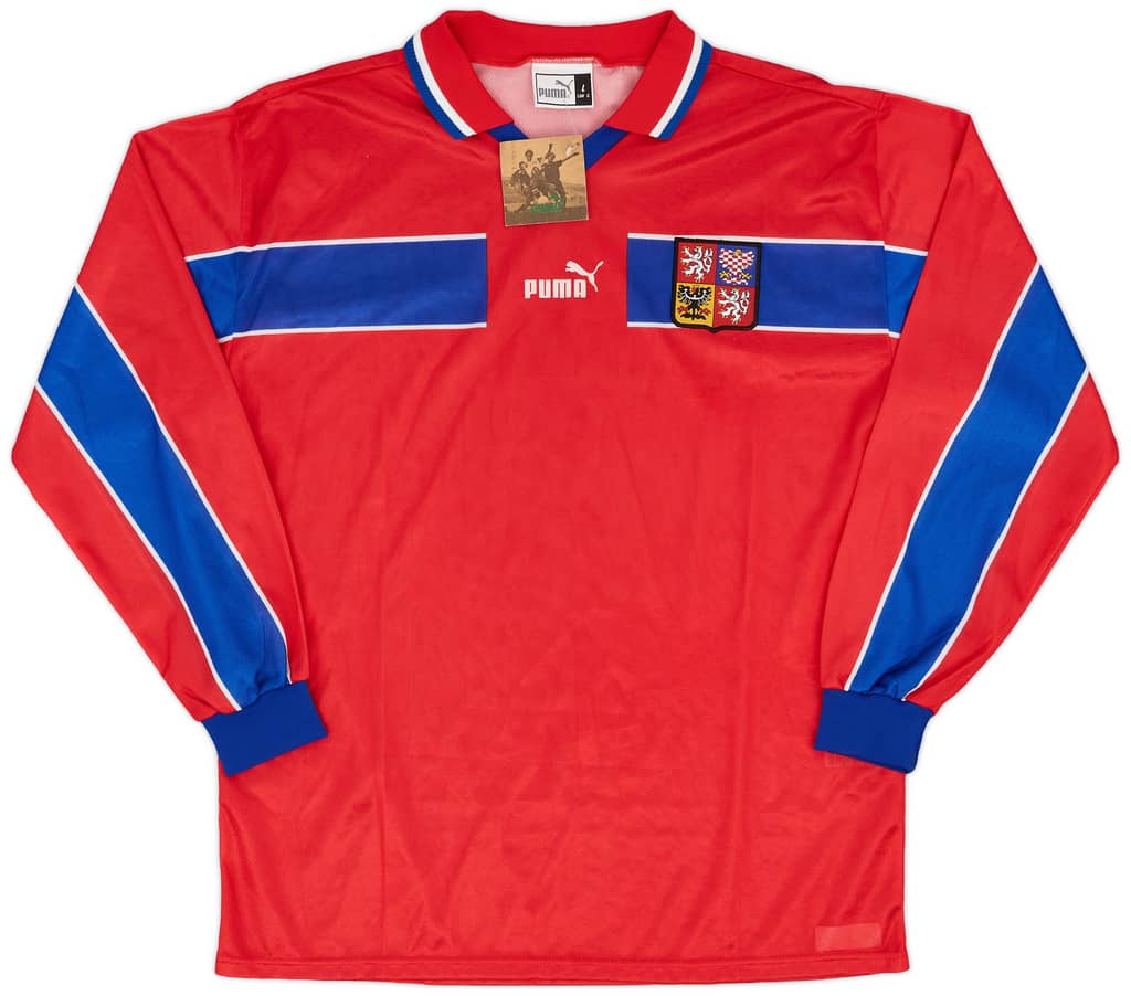 1998-00 Czech Republic Home L/S Shirt (L)