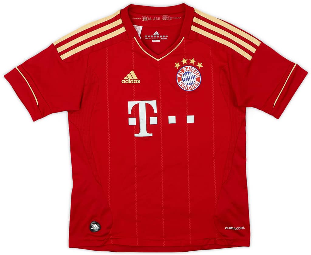 2011-13 Bayern Munich Home Shirt Mandzukic #9 - 6/10 - (S.Boys)