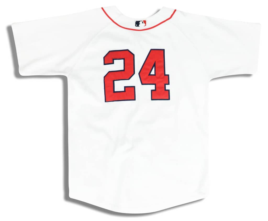 2001-04 Boston Red Sox Ramirez #24 Authentic Russell Athletic Jersey (Home) Y