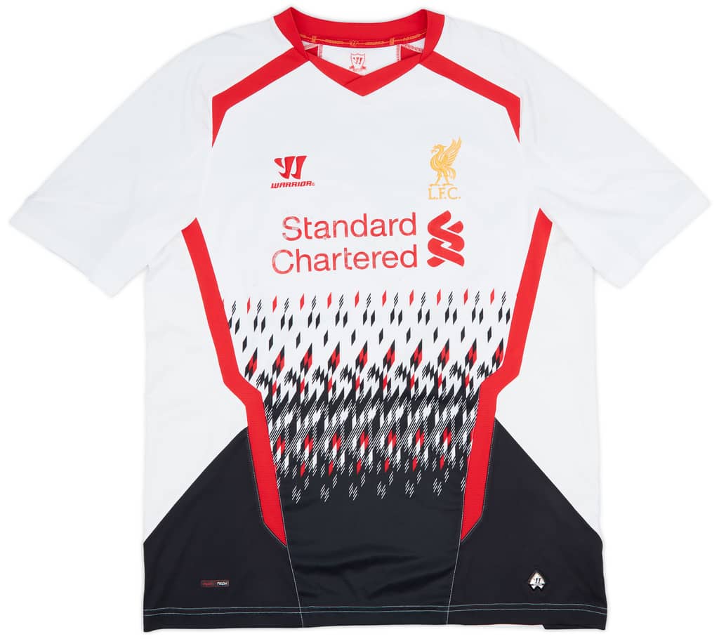 2013-14 Liverpool Away Shirt Gerrard #8 - 5/10 - (XL)