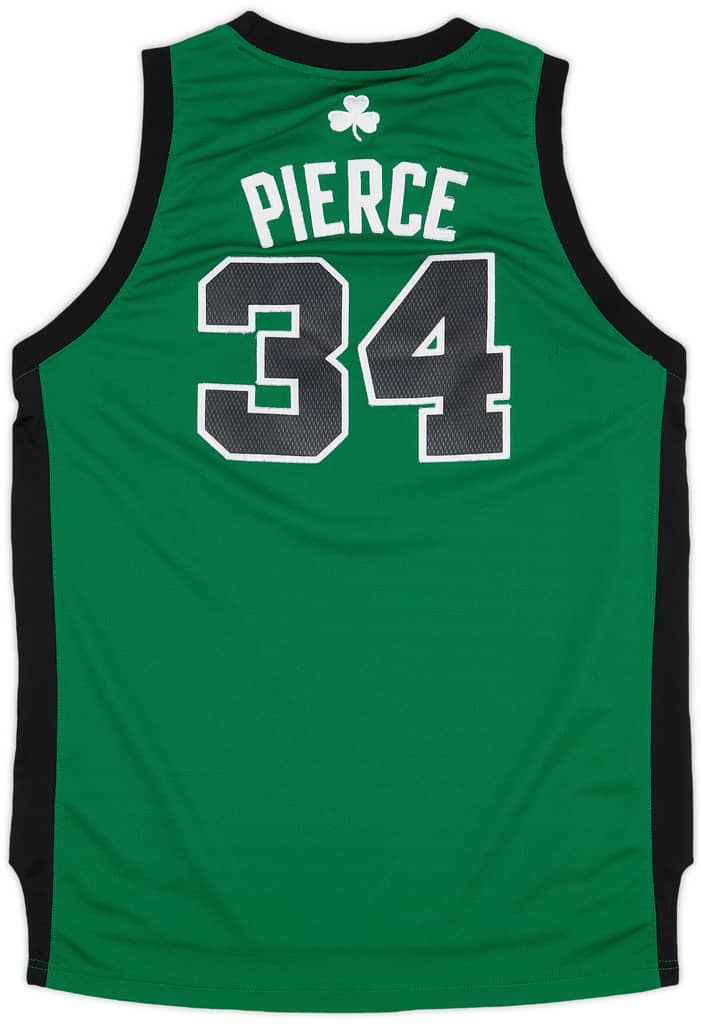 2010-13 Boston Celtics Pierce #34 adidas Swingman Alternate Jersey - 8/10 - (XL.Boys)