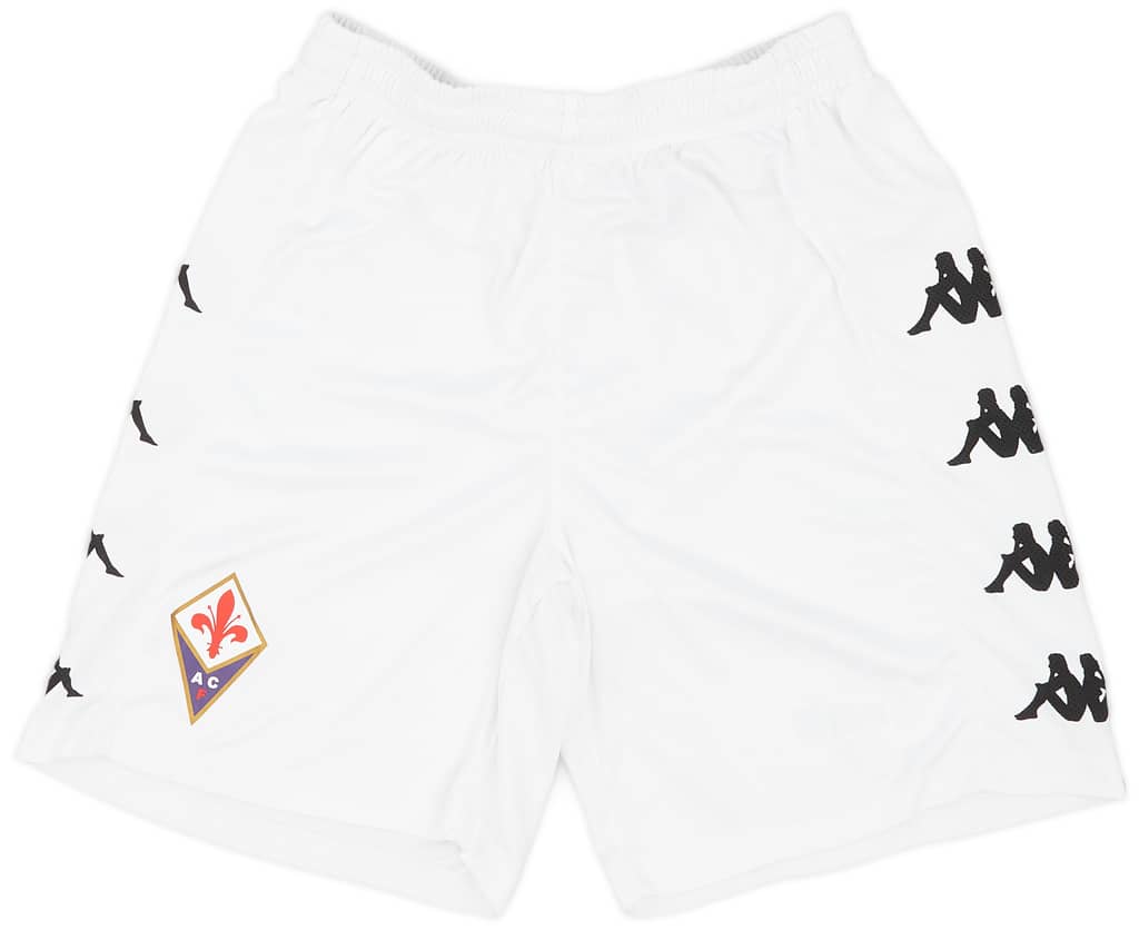 2020-21 Fiorentina Home Shorts - 9/10 - (S)