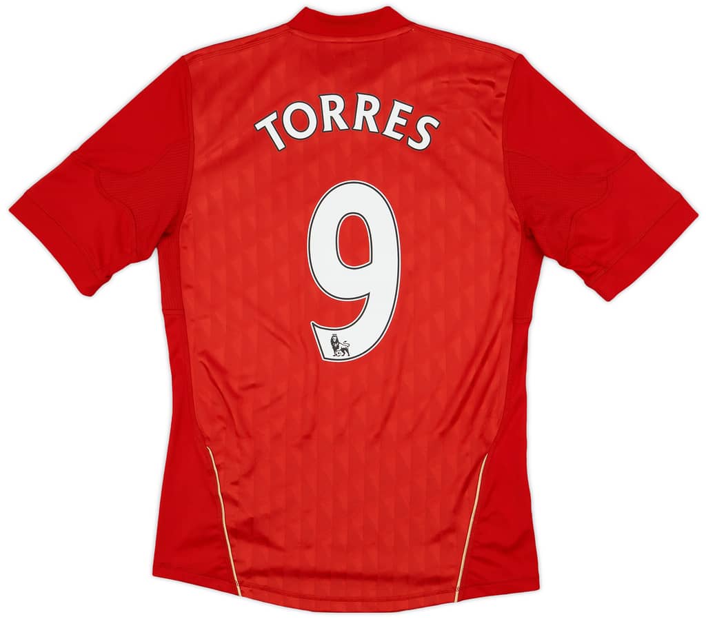 2010-12 Liverpool Home Shirt Torres #9 - 7/10 - (S)
