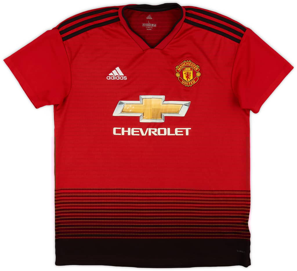 2018-19 Manchester United Home Shirt - 6/10 - (L)
