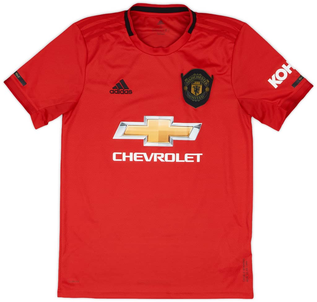 2019-20 Manchester United Home Shirt B.Fernandes #18 - 8/10 - (S)