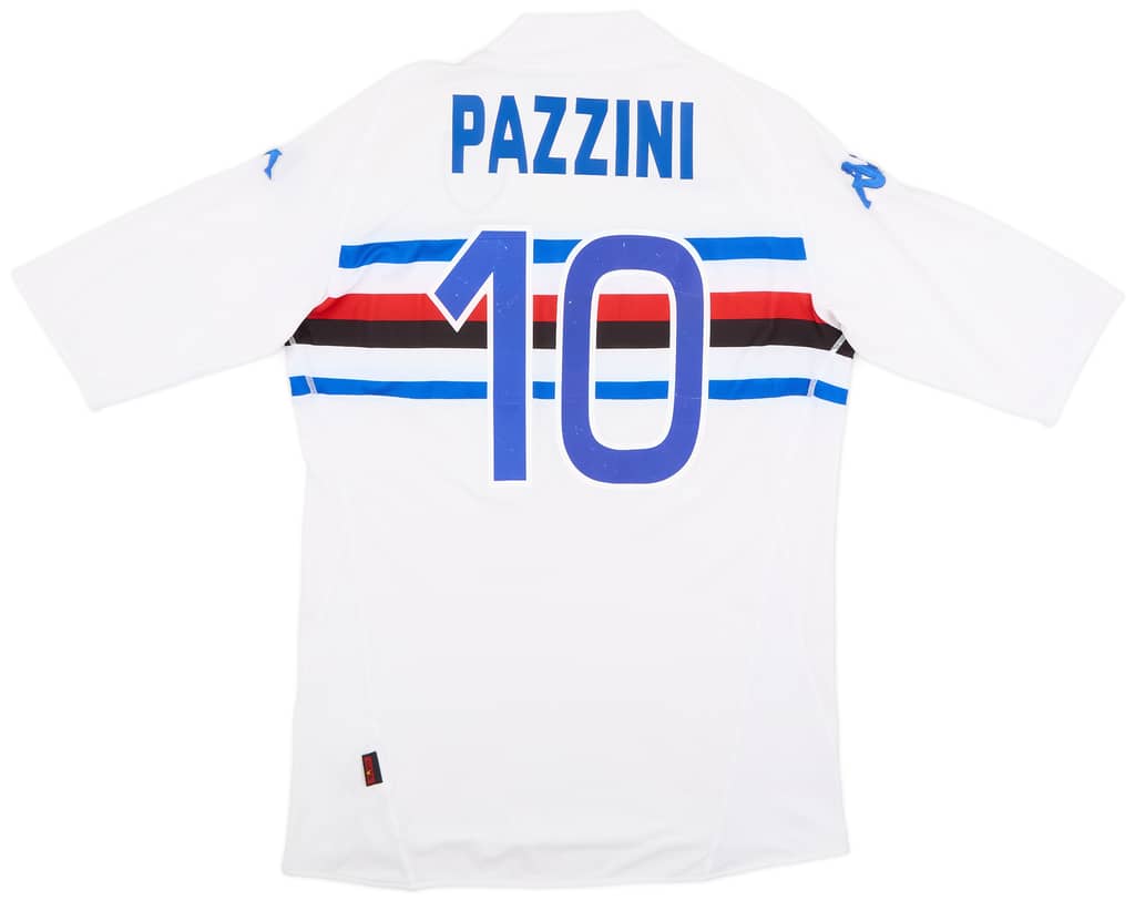 2005-06 Sampdoria Away Shirt Pazzini #10 - 6/10 - (XXL)