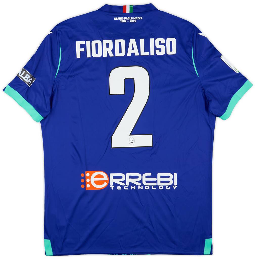2022-23 SPAL Match Issue Third Shirt Fiordaliso #2