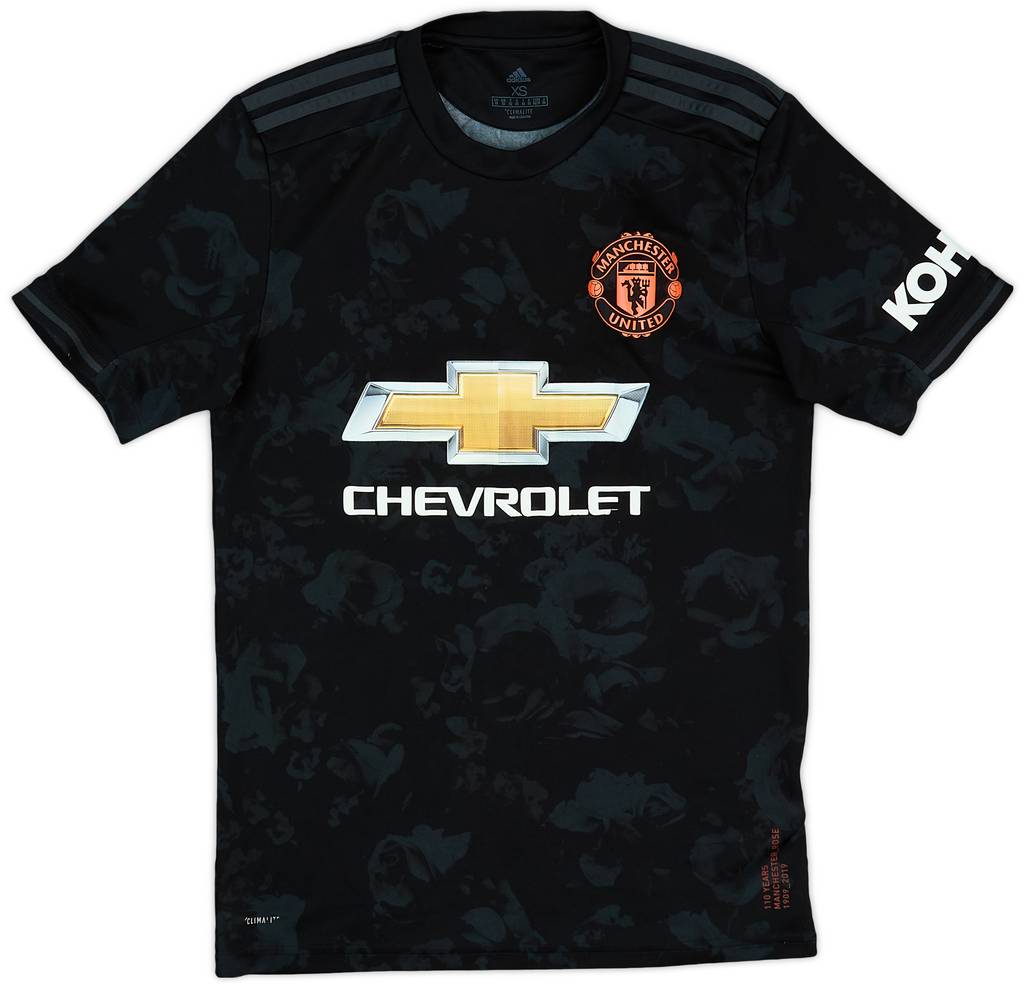 2019-20 Manchester United Third Shirt - 4/10 - (XS)