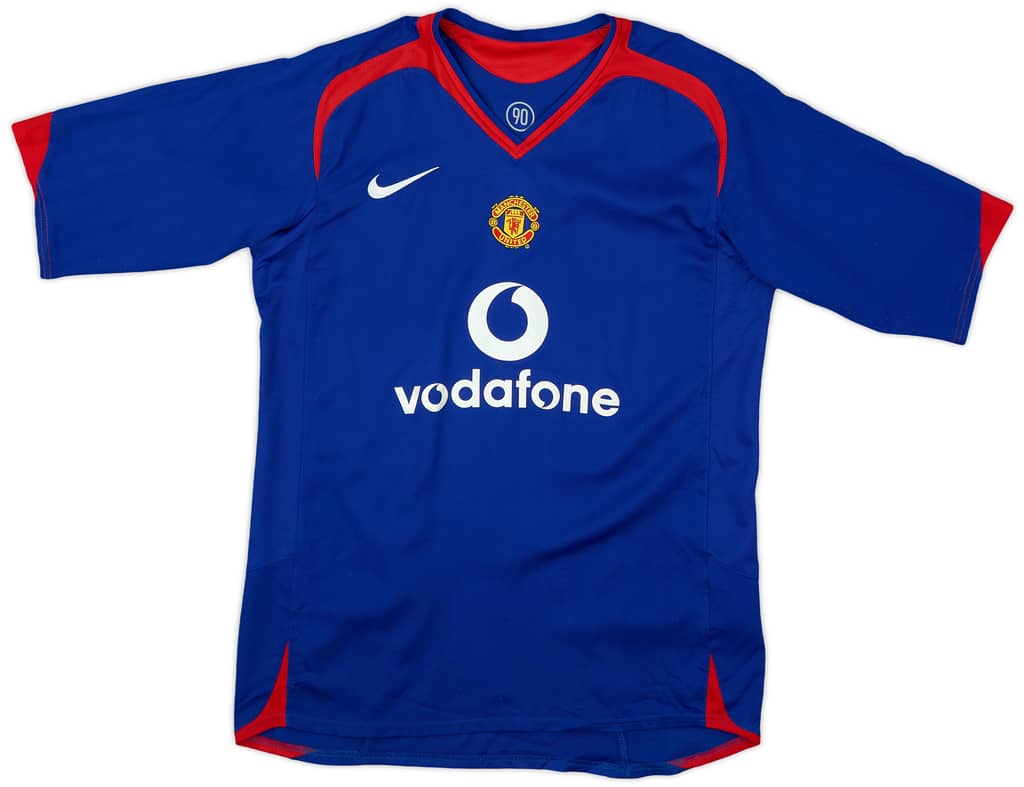 2005-06 Manchester United Away Shirt - 9/10 - (XL.Boys)