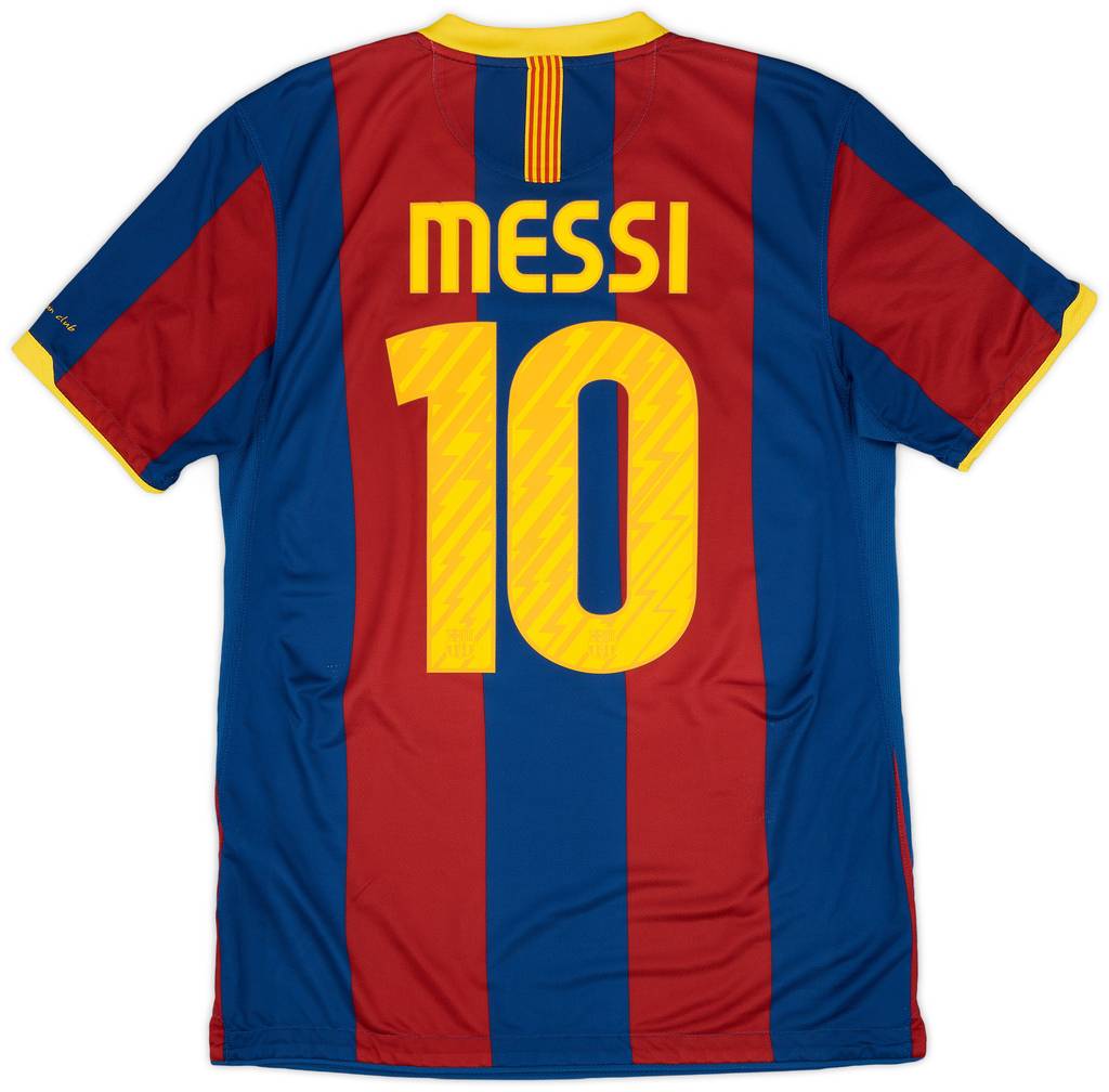 2010-11 Barcelona Home Shirt Messi #10 - 6/10 - (S)
