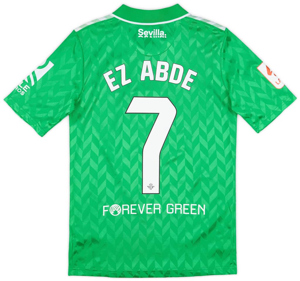 2023-24 Real Betis Away Shirt Ez Abde #7 - As New - (XS)