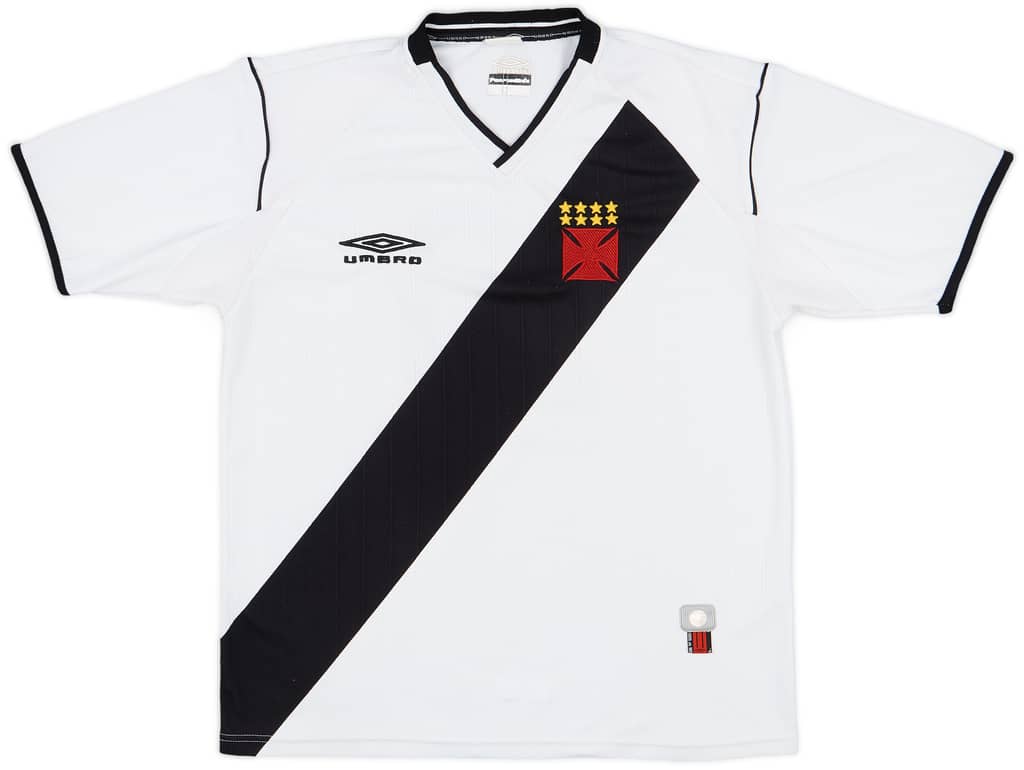 2002 Vasco da Gama Away Shirt #10 - 7/10 - (L)