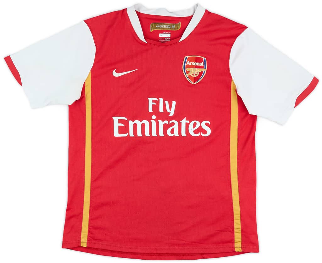 2006-08 Arsenal Home Shirt - 7/10 - (L.Boys)