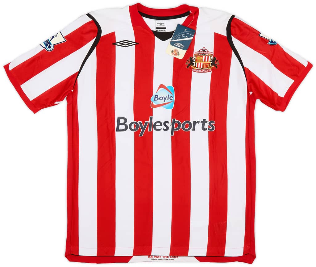 2008-09 Sunderland Home Shirt Jones #17 (XL)