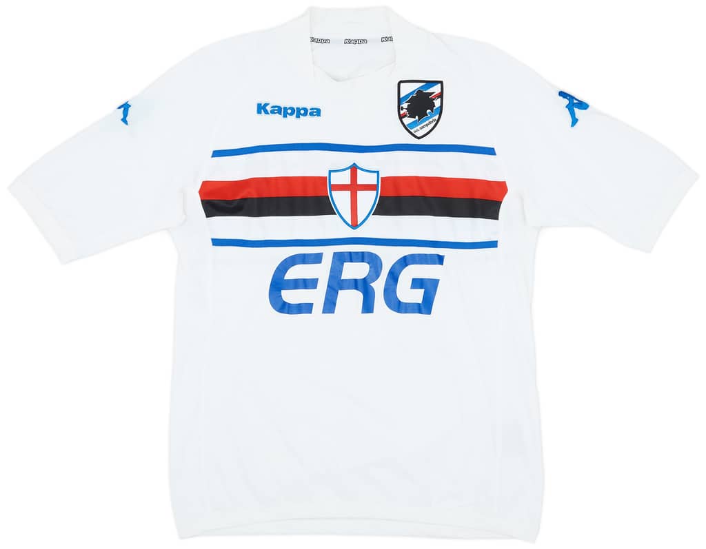 2004-05 Sampdoria Away Shirt Volpi #4 - 7/10 - (XL)