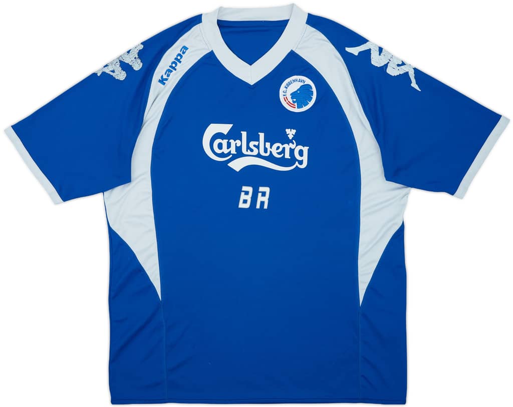 2006-07 FC Copenhagen Kappa Staff Issue Training Shirt 'BR' - 6/10 - (XL)