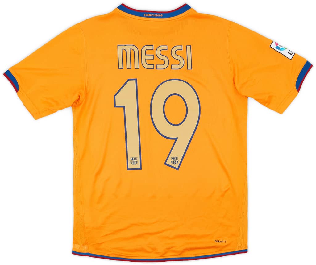 2006-08 Barcelona Away Shirt Messi #19 - 6/10 - (S)