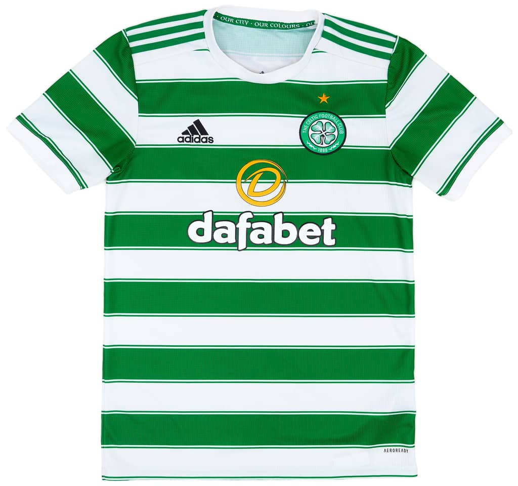 2021-22 Celtic Home Shirt - 9/10 - (S)