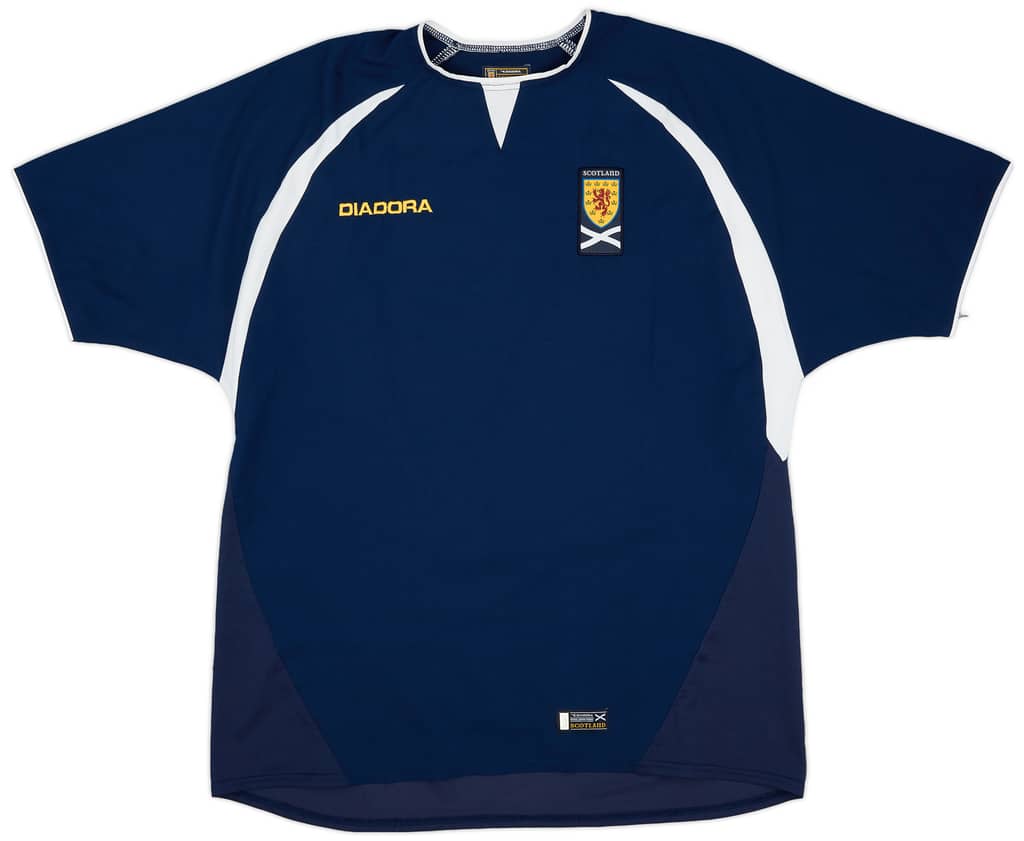 2003-05 Scotland Home Shirt  - 8/10 - (S)
