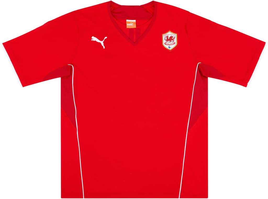 2013-14 Cardiff Home Shirt - 8/10 - (XXL)
