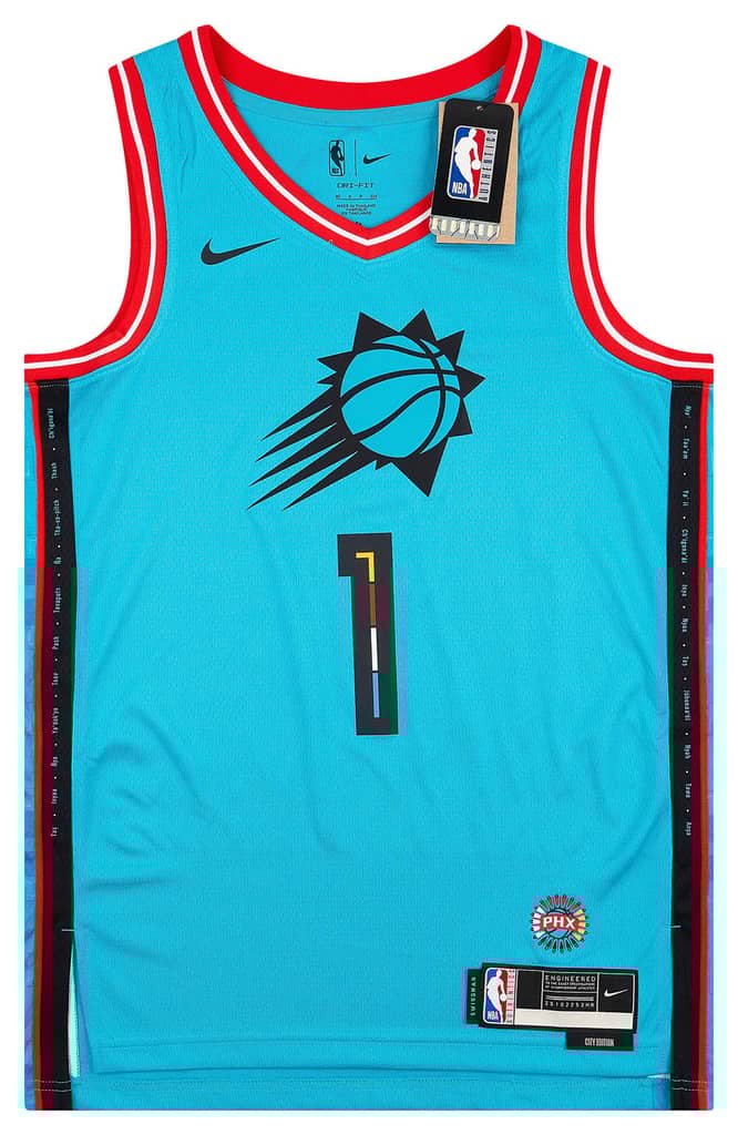 2022-23 Phoenix Suns Booker #1 Nike Swingman Alternate Jersey (S)
