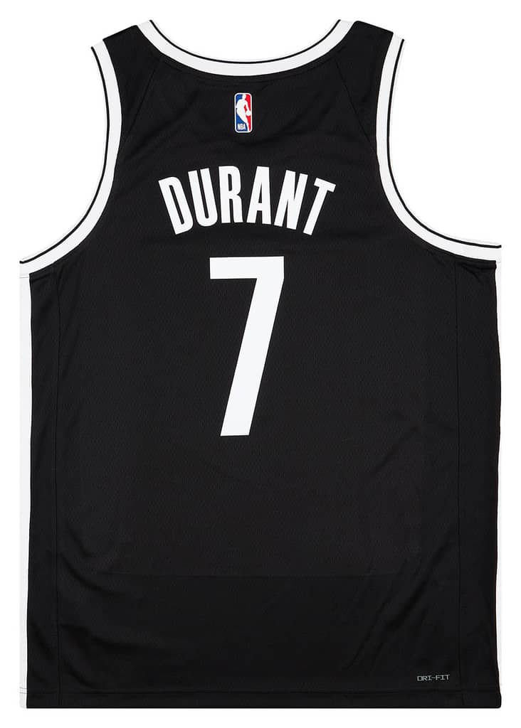 2019-23 Brooklyn Nets Durant #7 Nike Swingman Away Jersey (M)
