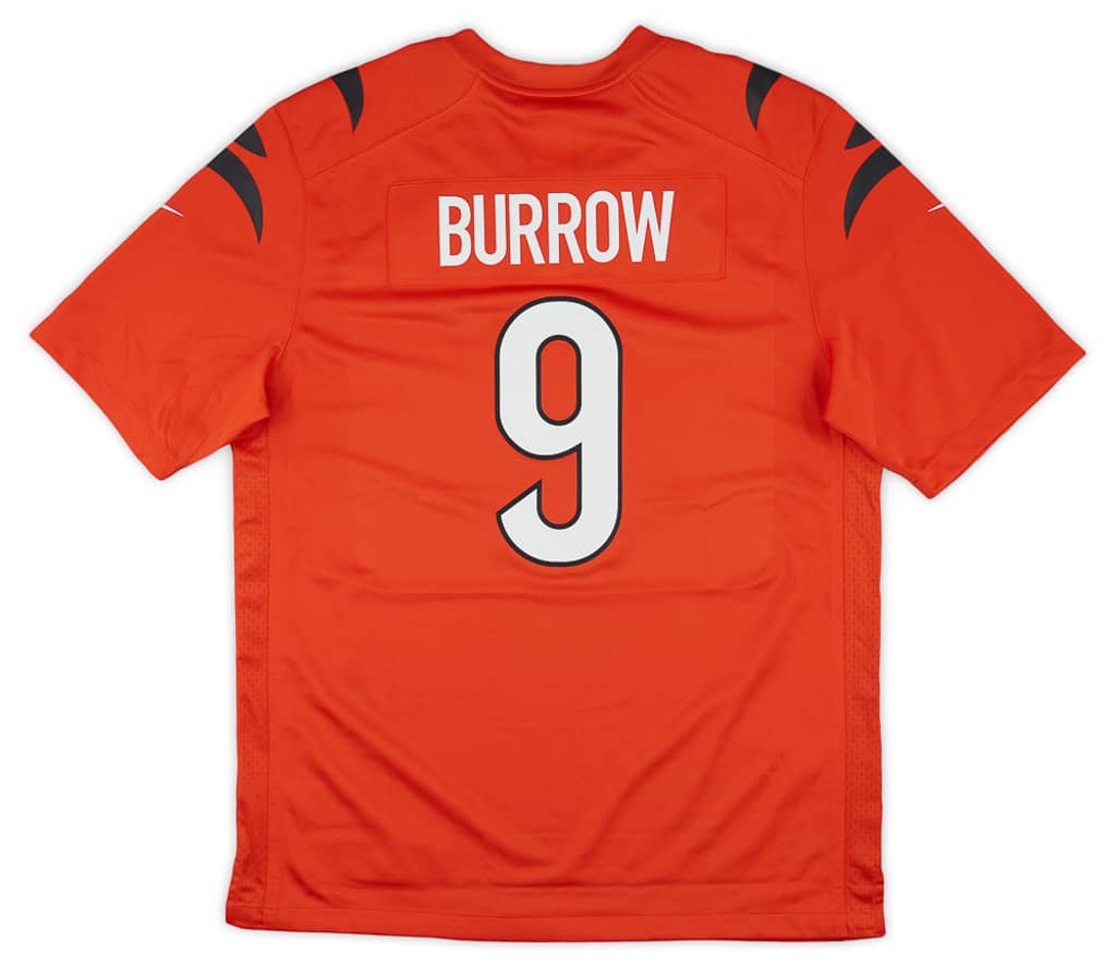 2021-23 Cincinnati Bengals Burrow #9 Nike Game Alternate Jersey (S)