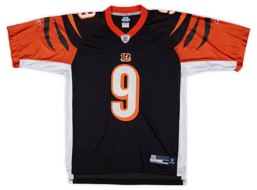 2007 Cincinnati Bengals Palmer #9 Reebok On Field Home Jersey (Excellent) L