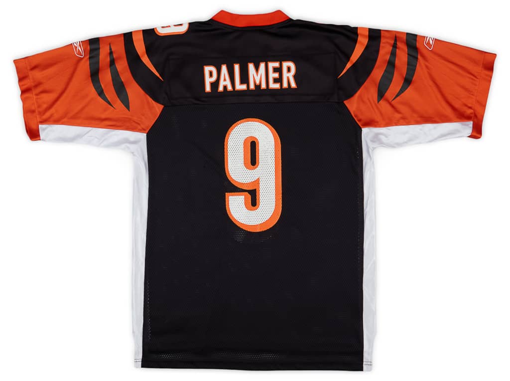 2007 Cincinnati Bengals Palmer #9 Reebok On Field Home Jersey (Excellent) L