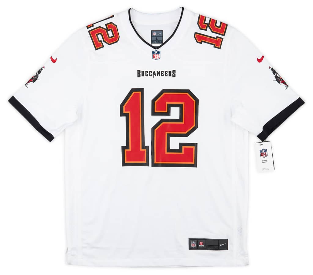 2020-22 Tampa Bay Buccaneers Brady #12 Nike Game Away Jersey (S)