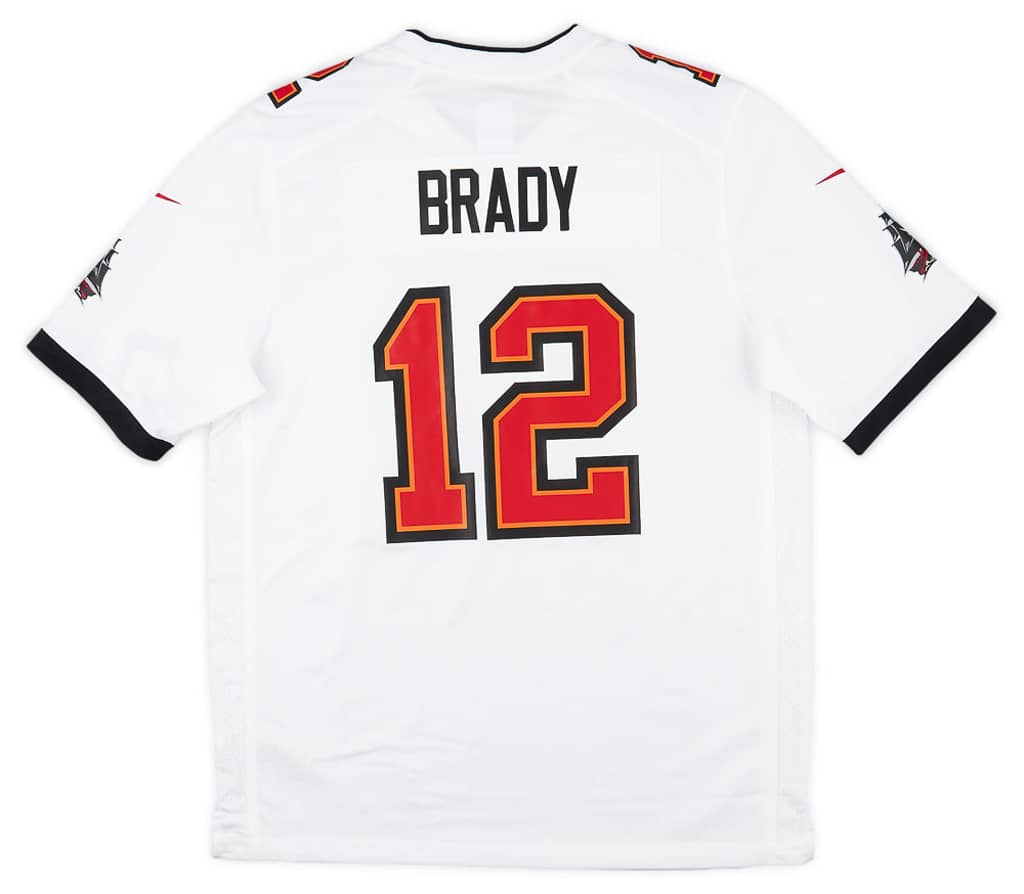 2020-22 Tampa Bay Buccaneers Brady #12 Nike Game Away Jersey (S)