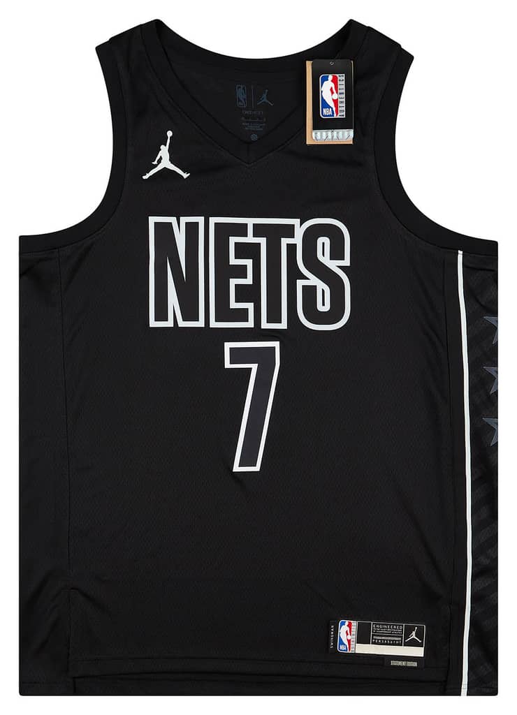 2022-23 Brooklyn Nets Durant #7 Jordan Swingman Alternate Jersey (M)