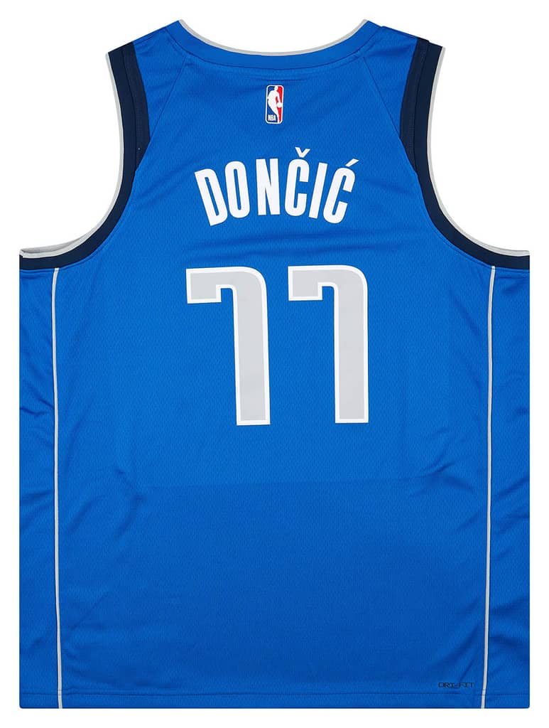 2018-24 Dallas Mavericks Doncic #77 Nike Swingman Away Jersey (S)