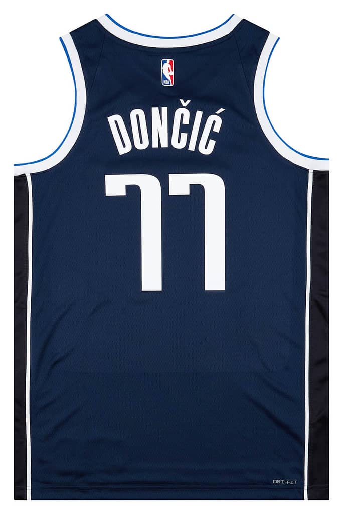 2022-24 Dallas Mavericks Doncic #77 Jordan Swingman Alternate Jersey (S)