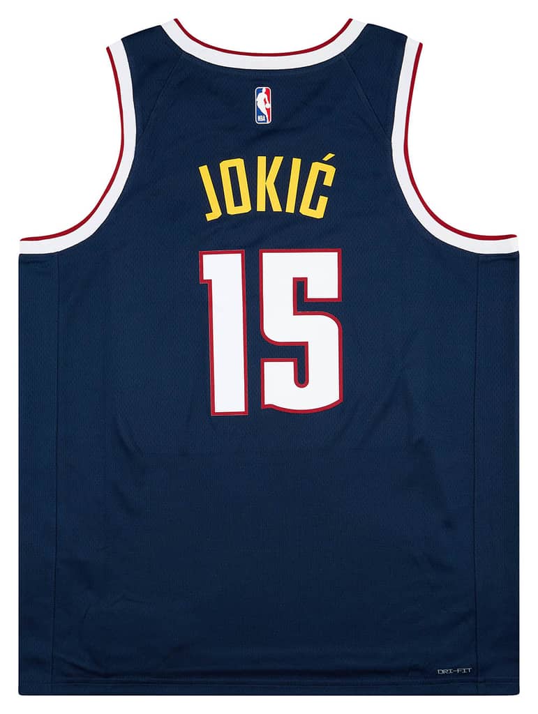2018-24 Denver Nuggets Jokic #15 Nike Swingman Away Jersey (XL)
