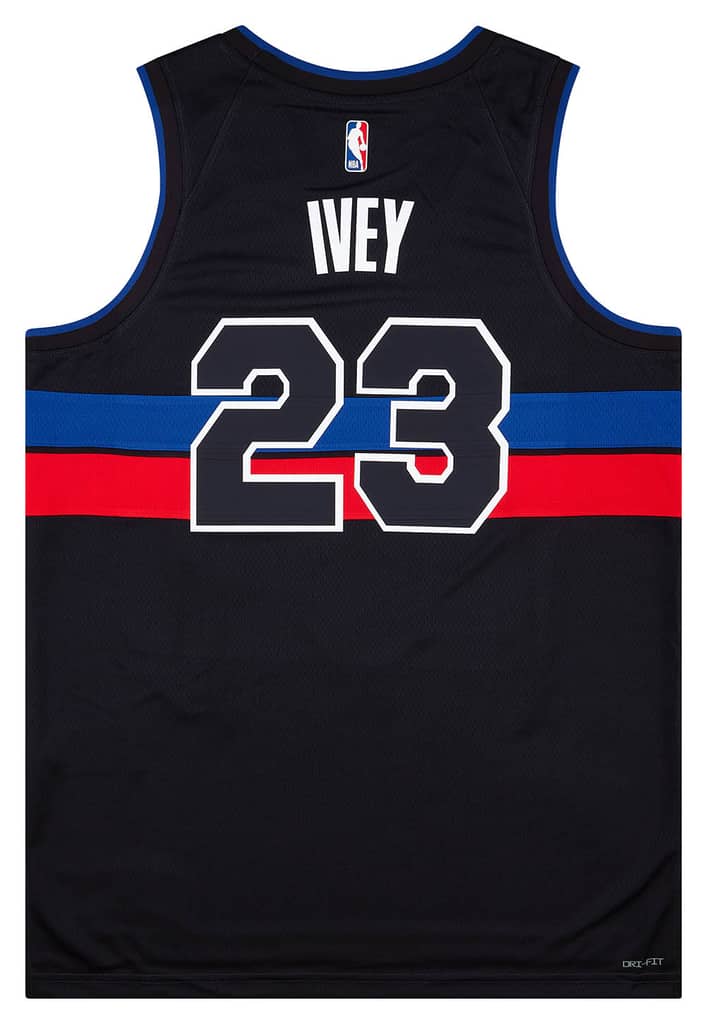 2022-23 Detroit Pistons Ivey #23 Jordan Swingman Alternate Jersey (M)