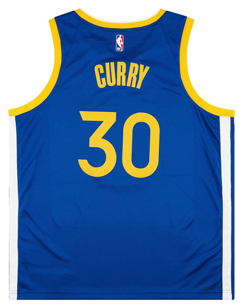 2017-24 Golden State Warriors Curry #30 Nike Swingman Away Jersey (M)