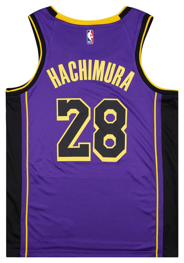 2023-24 LA Lakers Hachimura #28 Jordan Swingman Alternate Jersey (M)