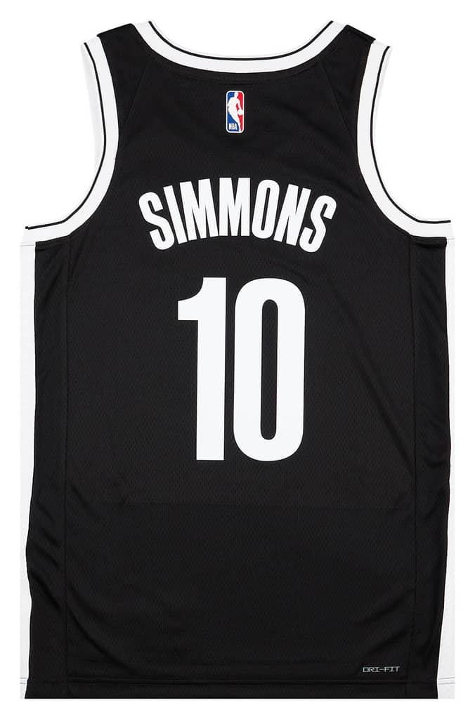 2022-24 Brooklyn Nets Simmons #10 Nike Swingman Away Jersey (L)